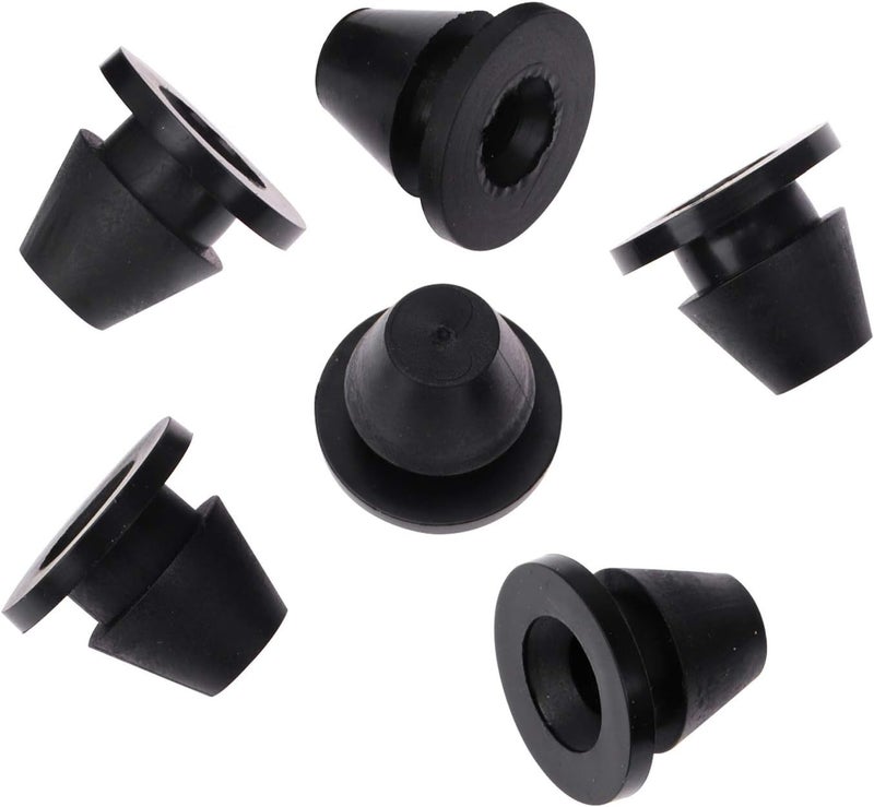 XMMT 6PCS Rubber Side Cover Grommets For Harley Street Electra Road Glide Road King 2008-2023 Replaces OEM 0521-1234 - Image 2