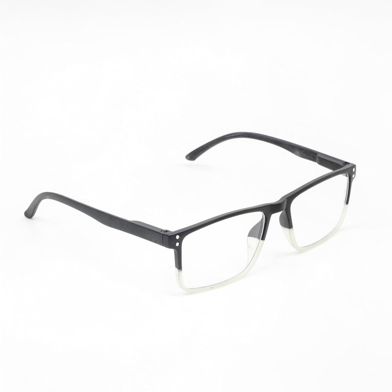 Lens+ Lensplus Square TR Full Rim Eyeglasses with Blue Cut Lightweight Unisex Eyewear for Men & Women | Stylish Computer & Daily Use Frame - Image 2