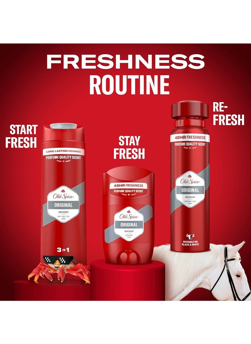 Old Spice Original Deodorant Stick – 50ml  - Image 2