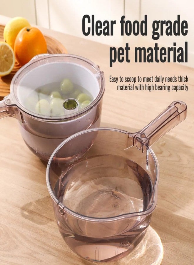 Tendula Multifunctional Fruit Cleaner with Double Bowl & Spring Draining Basket, Kitchen Colander with Spout & Handle for Washing Fruits, Vegetables & Rice - Image 3