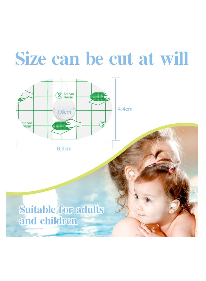 سيفودون 60 قطعة مقاومة للماء حماية الأذن غطاء حماية الأذن دش السباحة مع مواصلات الأذن - Image 2