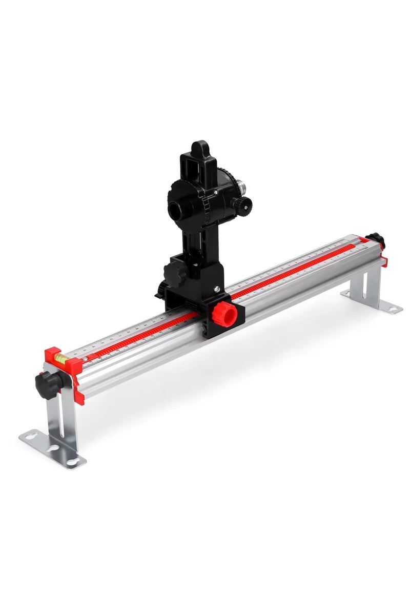 إيروريكس حامل ليزر ثابت بارتفاع 400 مم مصنوع من سبائك الألومنيوم، قابل للتعديل، مزود بميزان ليزر مع 1/