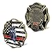 Woerda Firefighter Prayer Coin Thin Red Line US Flag Challenge Coin - Image 3