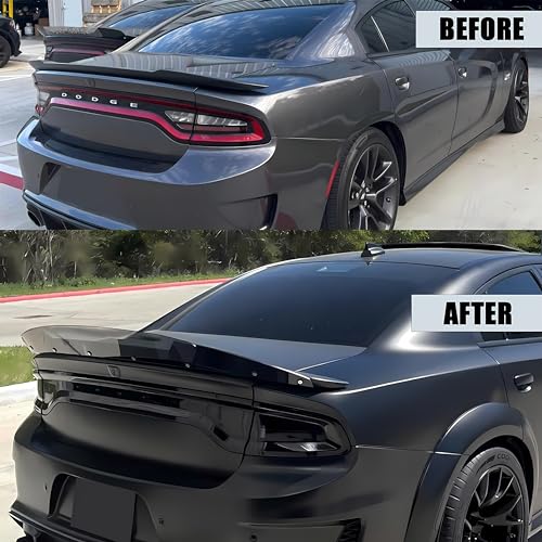 Alicatong Rear Tail Light Decal fits 2015-2024 Dodge Charger Exterior Accessories Taillight Racetrack Sticker 2015, 2016, 2017, 2018, 2019, 2020,2021, 2022, 2023, 2024 - Image 5