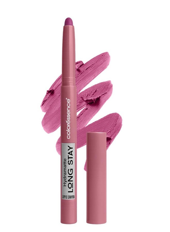 Coloressence Hydra Matte Lip Crayon Lipstick, Ballet, 1gm | Long Lasting | Matte Finish | Hydrating Formula | Smudgeproof | Sweatproof | Rich Coverage - Image 1