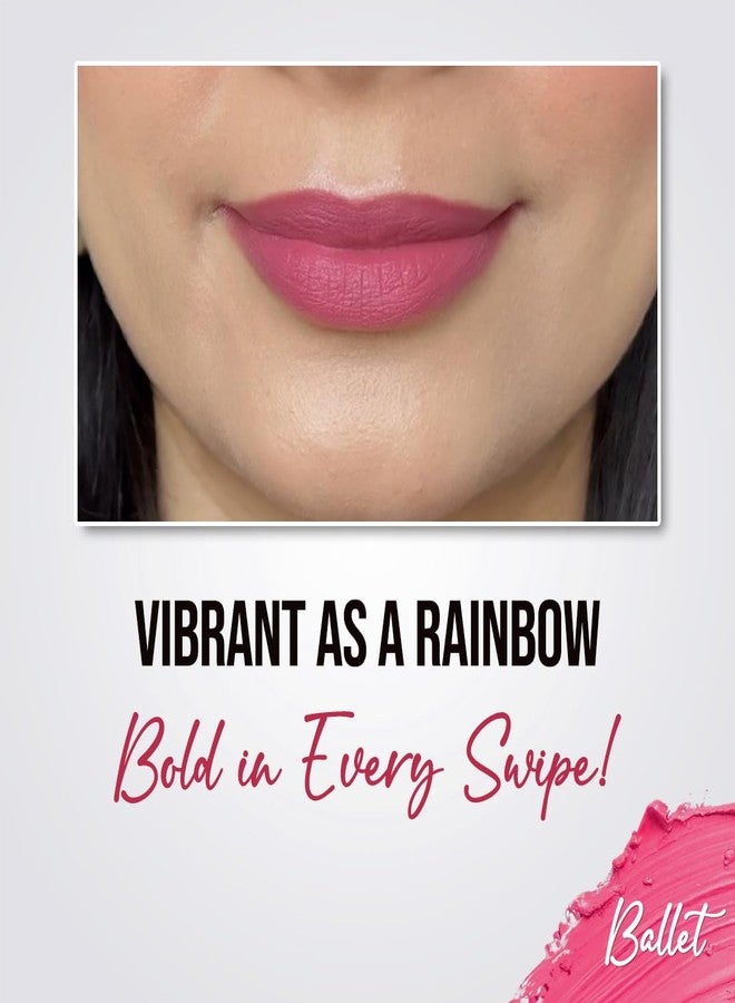 Coloressence Hydra Matte Lip Crayon Lipstick, Ballet, 1gm | Long Lasting | Matte Finish | Hydrating Formula | Smudgeproof | Sweatproof | Rich Coverage - Image 2