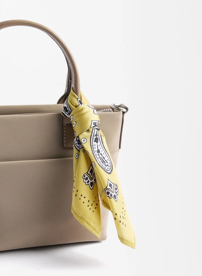 PARFOIS Velvety Effect Tote Bag