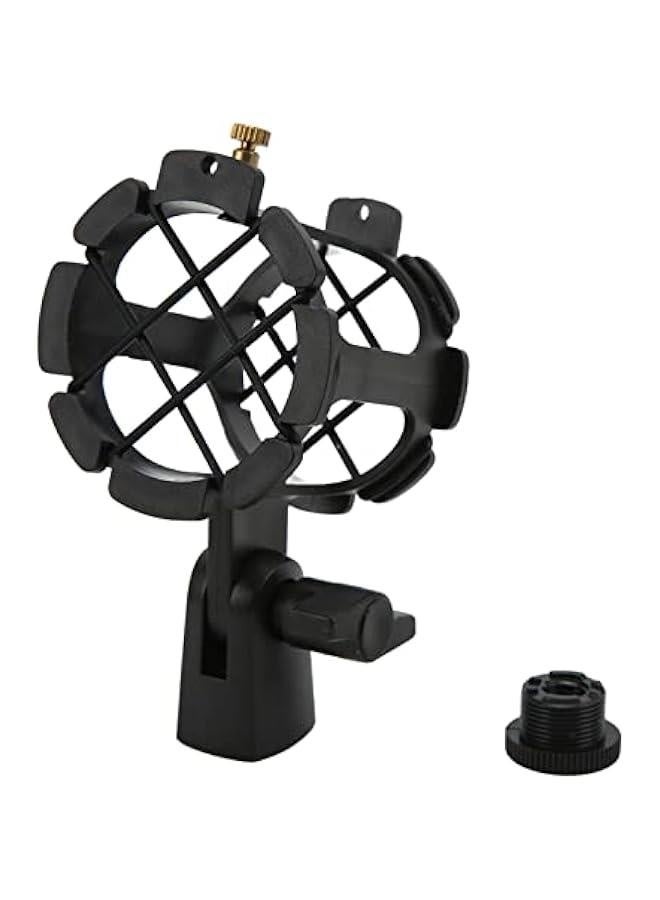 Microphone Shock Mount Holder, Anti Vibration Shockmount, for Microphones with a Diameter of Less Than 4.5cm, for Recording Studio, Live Broadcast, Online Chat  - Image 1