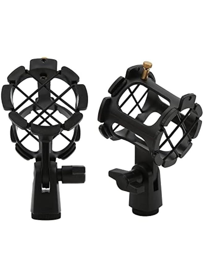 Microphone Shock Mount Holder, Anti Vibration Shockmount, for Microphones with a Diameter of Less Than 4.5cm, for Recording Studio, Live Broadcast, Online Chat  - Image 5
