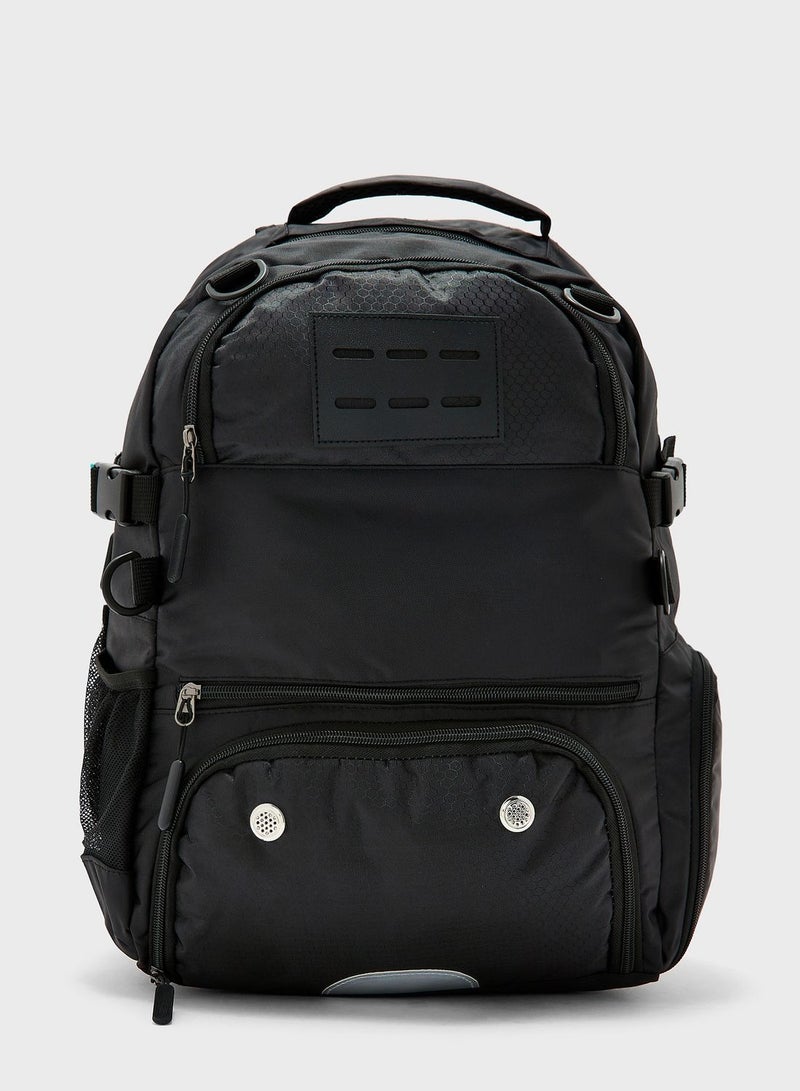 MIXDE Sports Backpack Men Waterproof Outdoor Football Bag Women Large-Capacity Student Backpack Independent Ball Bag and Shoe Compartment - Image 1