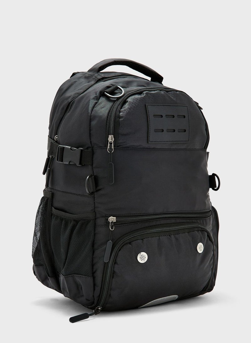 MIXDE Sports Backpack Men Waterproof Outdoor Football Bag Women Large-Capacity Student Backpack Independent Ball Bag and Shoe Compartment - Image 3