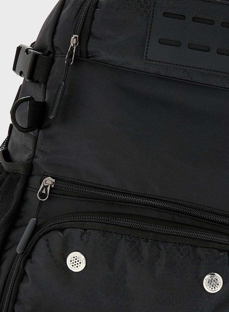MIXDE Sports Backpack Men Waterproof Outdoor Football Bag Women Large-Capacity Student Backpack Independent Ball Bag and Shoe Compartment - Image 4