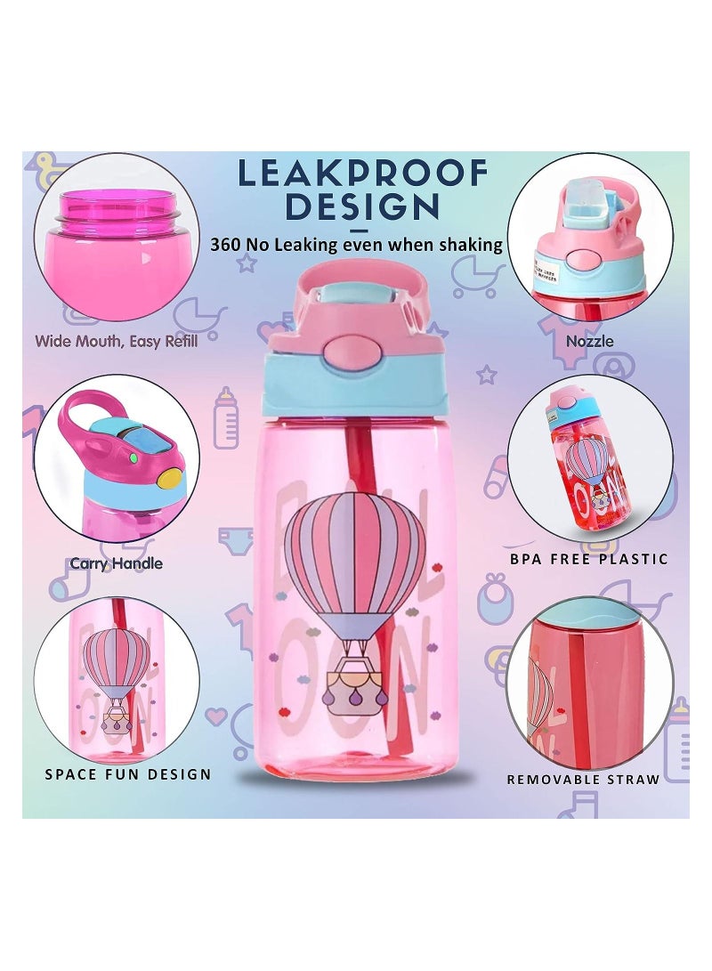 سناك أتاك صندوق غداء سناك أتاك لمدرسة الأطفال للأطفال بينتو بوكس 4/6 مقصورات قابلة للتحويل | بوكس الغداء | (بينك يونيكورن كومبو) - Image 4