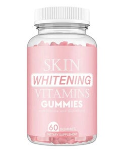 Glutathione Gummies, Glutathione Brightening Gummies, Vitamins Gummies Bear, Remove Dark Spots, Hyperpigmentation Treatment, Anti-Aging Antioxidant, 60 Gummies