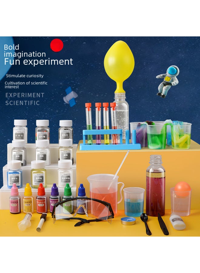 Children's Fun Science Experiment Set Experimental Equipment Experimental Package DIY Science And Technology Small Production STEM Science And Education Toys-Color:SY-188S [188 Experimental Storage Box Packaging]]  - Image 3
