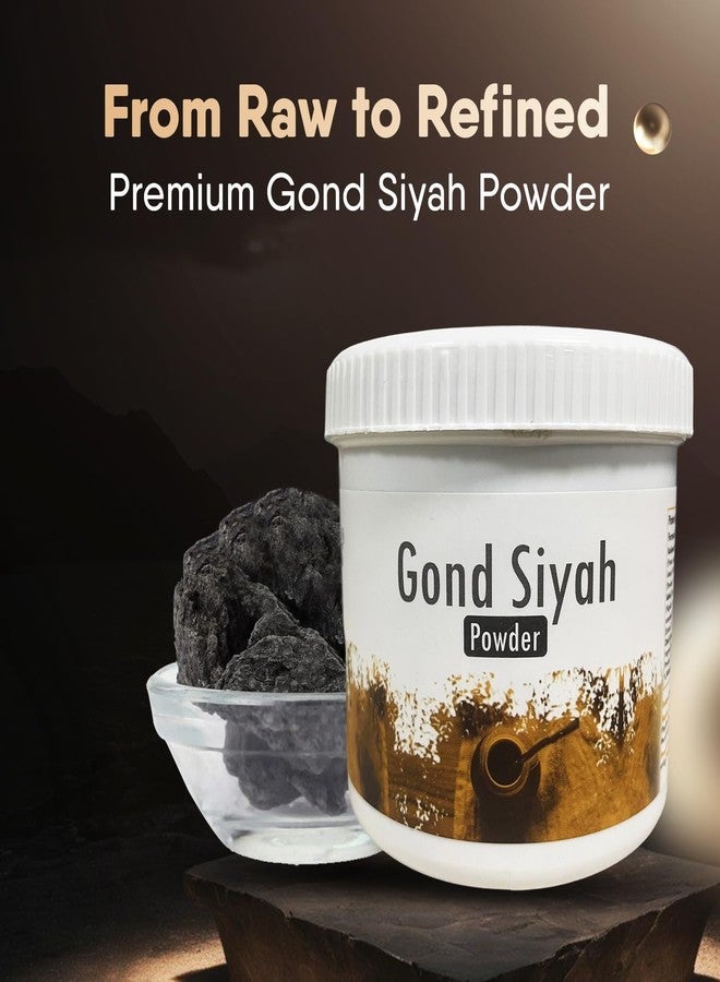 Hakim Suleman's Gond Siyah - 100% Natural, Organic Ayurvedic Health Supplement for Immunity, Bone Strength & Energy - 100 Gm, Powder - Image 5