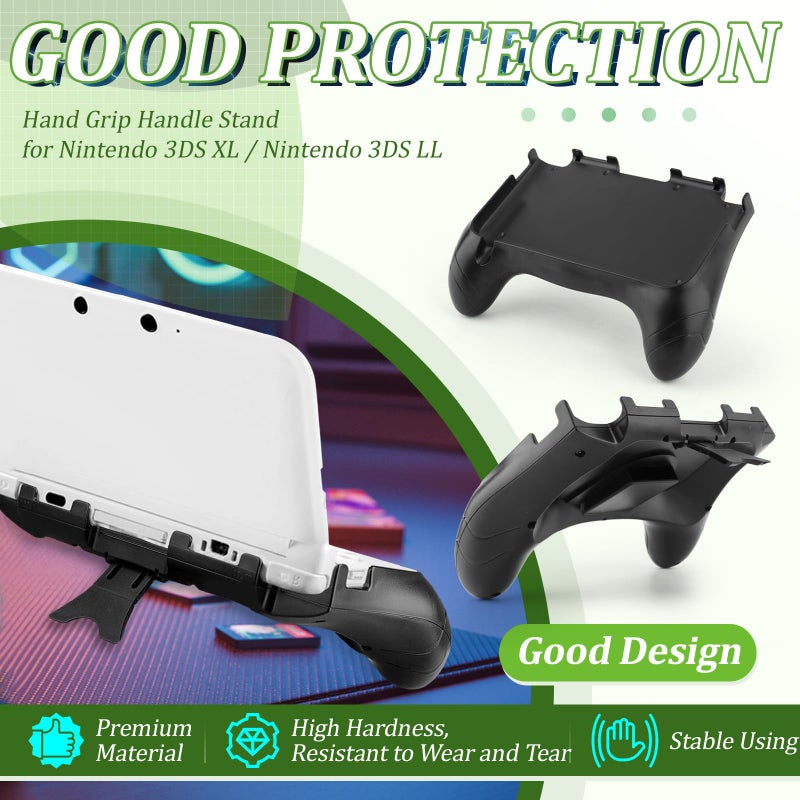 YWLRONG قبضة يد لجهاز نينتندو 3DS XL/LL حامل قبضة لجهاز نينتندو 3DS LL XL ملحقات إصلاح استبدال - Image 3