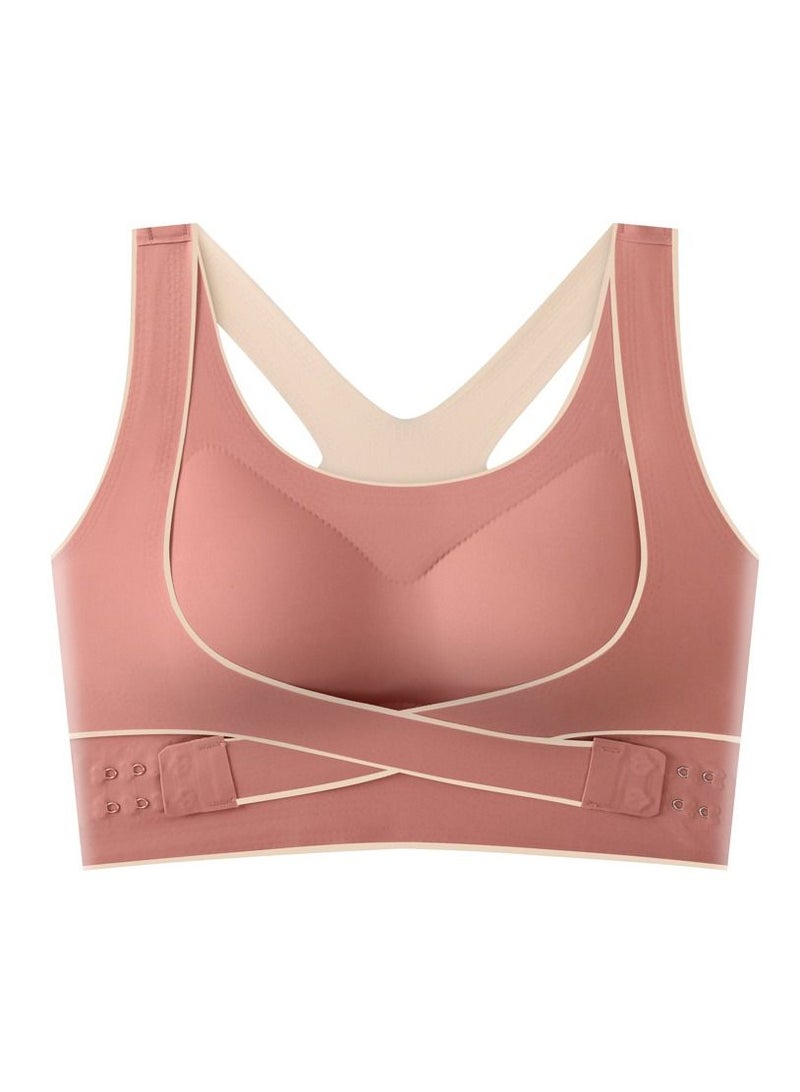 Taiahiro Sports women's underwear, traceless beautiful back non-slip adjusting bra, women's bra