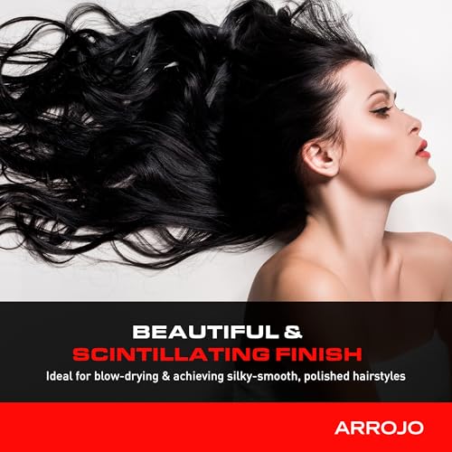 Arrojo Shine Luxe Hair Oil, 1.7 fl oz - Cruelty-Free, Paraben-Free Sulfate-Free Leave-In Oil with Vitamin B5, Jojoba & Sweet Almond – Intense Hydration & Heat Protectant for All Hair Types - Image 2