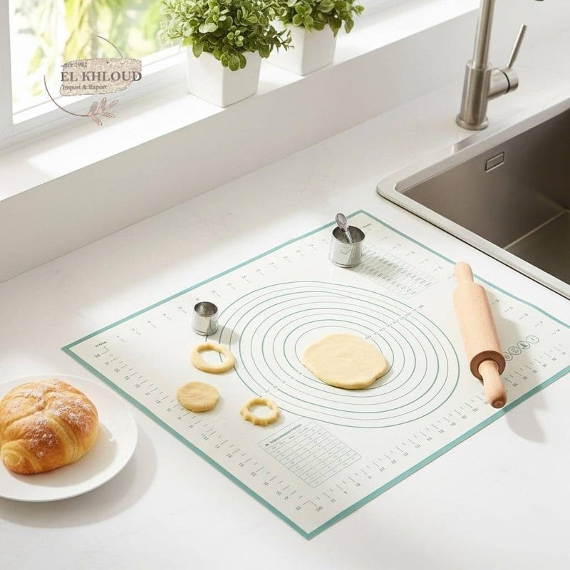 Generic Silicone Baking Mat, Heat-Resistant, Oven Safe, Dishwasher Safe, Microwave Safe, Size 60 * 40, .nin - Image 3