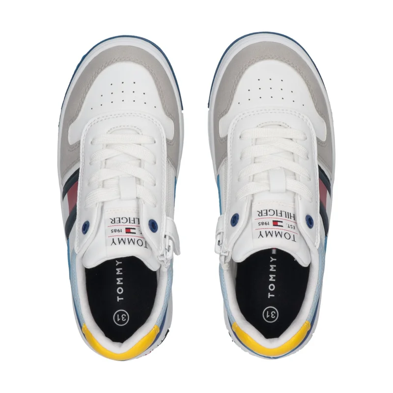 TOMMY HILFIGER Kids Lace Up Low Top Sneakers