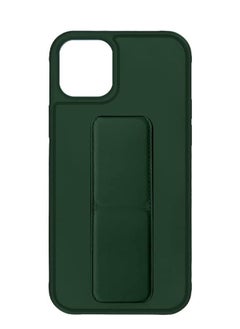 Zolo Finger Grip Holder and standing cover with Car Magnetic Multi-function Shockproof Protective Case Cover For iphone 13 Green  - Image 3