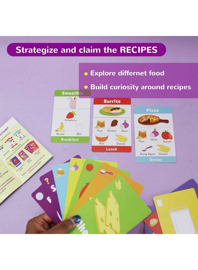 Shumee Let'S Cook: Strategy Game - 92 Cards & Recipe Fun (6 Years+) | Multicolor | Eco Friendly & Safe | Easy To Carry | Made In India | Travel Friendly - Image 5