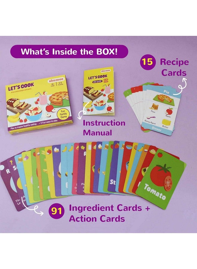 Shumee Let'S Cook: Strategy Game - 92 Cards & Recipe Fun (6 Years+) | Multicolor | Eco Friendly & Safe | Easy To Carry | Made In India | Travel Friendly - Image 4