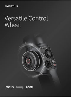 KASTWAVE Smooth 5, Gimbal Stabilizer for iPhone Android Smartphones Gimbal 3 Axis with Tripod for Vlog YouTube TikTok Instagram Live Video, Standard Package  - Image 3