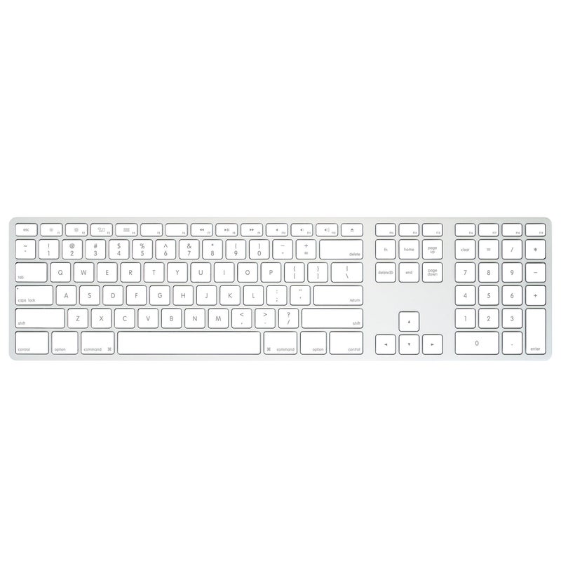 Matias USB-C Wireless Aluminium Keyboard, Silver, FK418DCS - Image 1