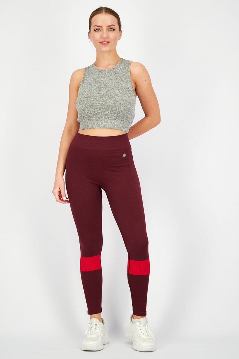 asics ملابس رياضية نسائية ملائمة، سحب، تدريب، ضيق بدون seams، بورت رويال - Image 3