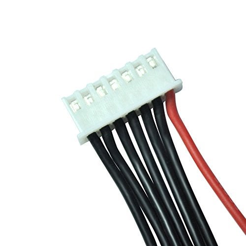 FLY RC 10pcs 22.2V JST 7 Pin Male Plug 6S LiPo Battery Balance Charger Cable Lead Wire Connector (10pcs 6s) - Image 3