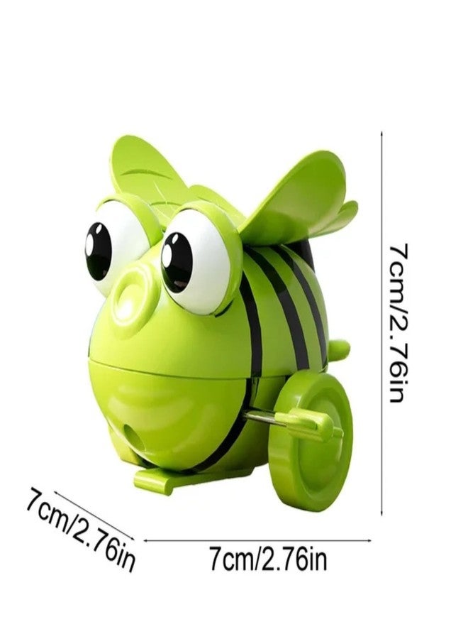 UTPATI Children's Wind-Up Tumbling Bee Early Interactive Educational Bee Baby Development Toy with Mechanical Rolling, Jumping, Crawling and Sitting Toy for Children - Image 3