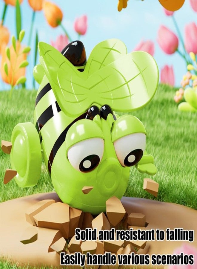UTPATI Children's Wind-Up Tumbling Bee Early Interactive Educational Bee Baby Development Toy with Mechanical Rolling, Jumping, Crawling and Sitting Toy for Children - Image 5