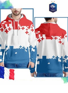 Generic Cheering Clothes Hoodie for Fans of the National Football Team Men Women Couples Soft and Breathable Sweatshirts Pullover Shirt Hooded Sweater  - Image 1