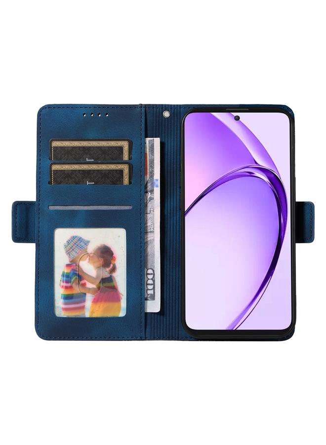 S-TOP Case For OPPO A3 Pro 5G Global / India Embossed Rhombus Starry Leather Phone Case - Image 4