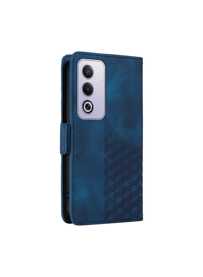 S-TOP Case For OPPO A3 Pro 5G Global / India Embossed Rhombus Starry Leather Phone Case - Image 3