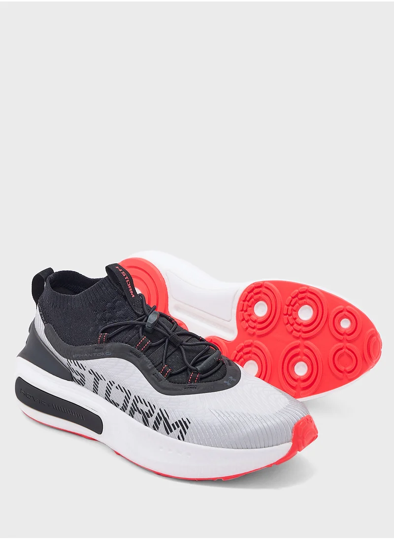 اندر ارمور Unisex Phantom 4 Storm Sneakers