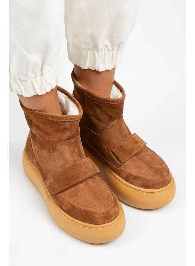 Manijero  Ember Women's Real Leather Upper Zip Boot with Fur Lining for Women | Best Price UAE