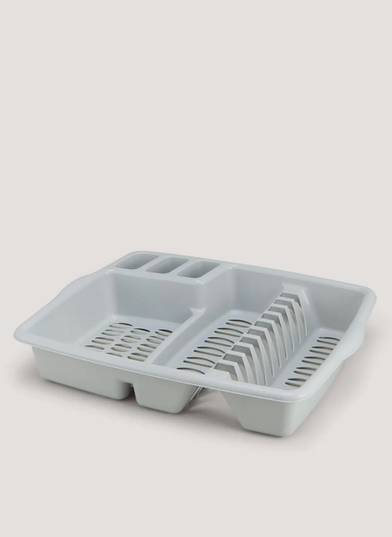 Matalan Grey Dish Drainer (9cm x 46cm x 46cm)