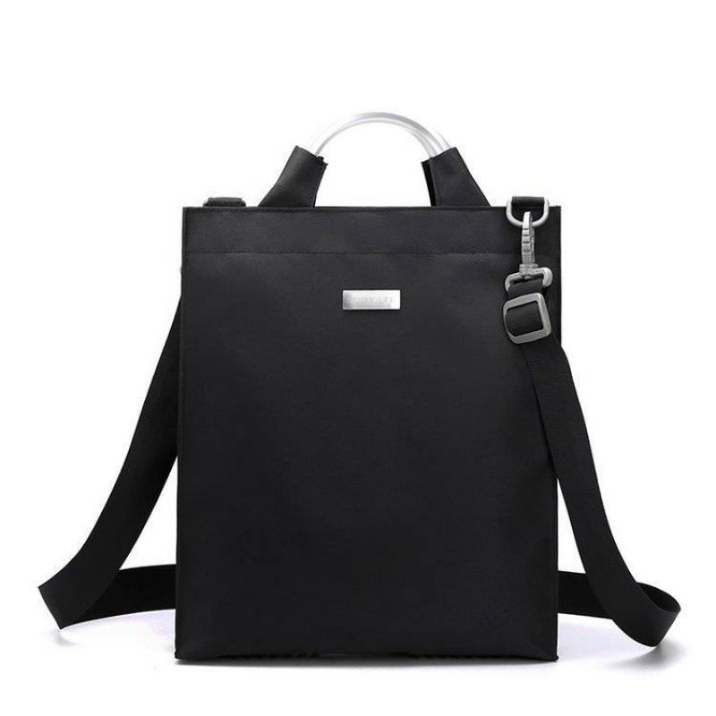 Vertical Handbag Men'S Business Casual Oxford Cloth Bag Men'S Briefcase Nylon Canvas Shoulder Crossbody Men'S Bag - Image 4