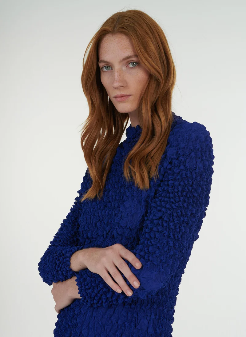 Leem  Plissé Popcorn Dress for Women | Best Price UAE