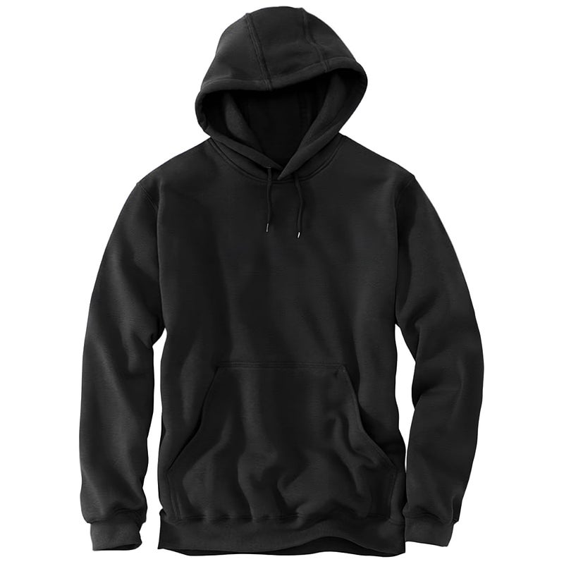 Ultra Performance Mens Pullover Sweatshirt Hoodies Menâ€™s Fleece Hoodie Sweatshirts Casual Lightweight Active Hoodieâ€™s for Men Black - Image 1