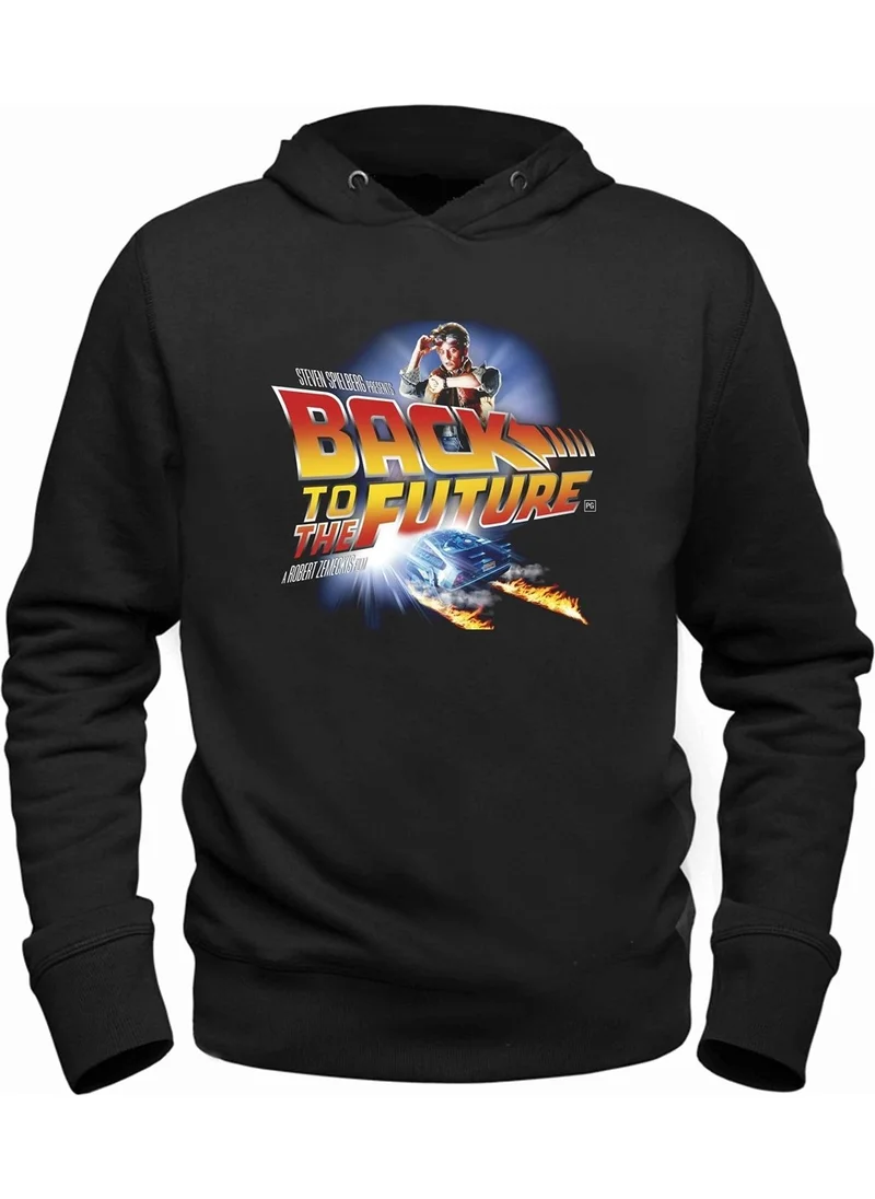 Alfa Tshirt Back To Future Hooded Kids Sweatshirt