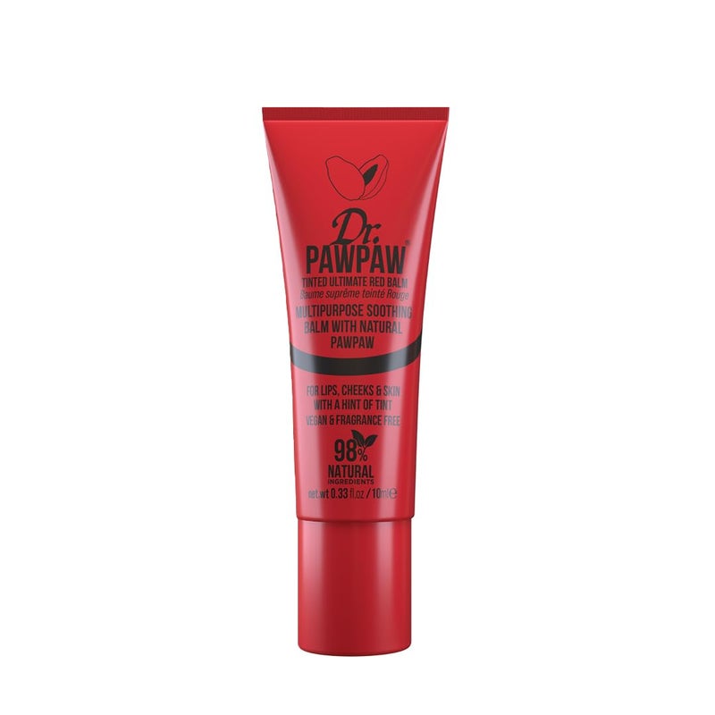 Dr PAWPAW Lip Balm, Ultimate Red, 10 ml - Lot of 15