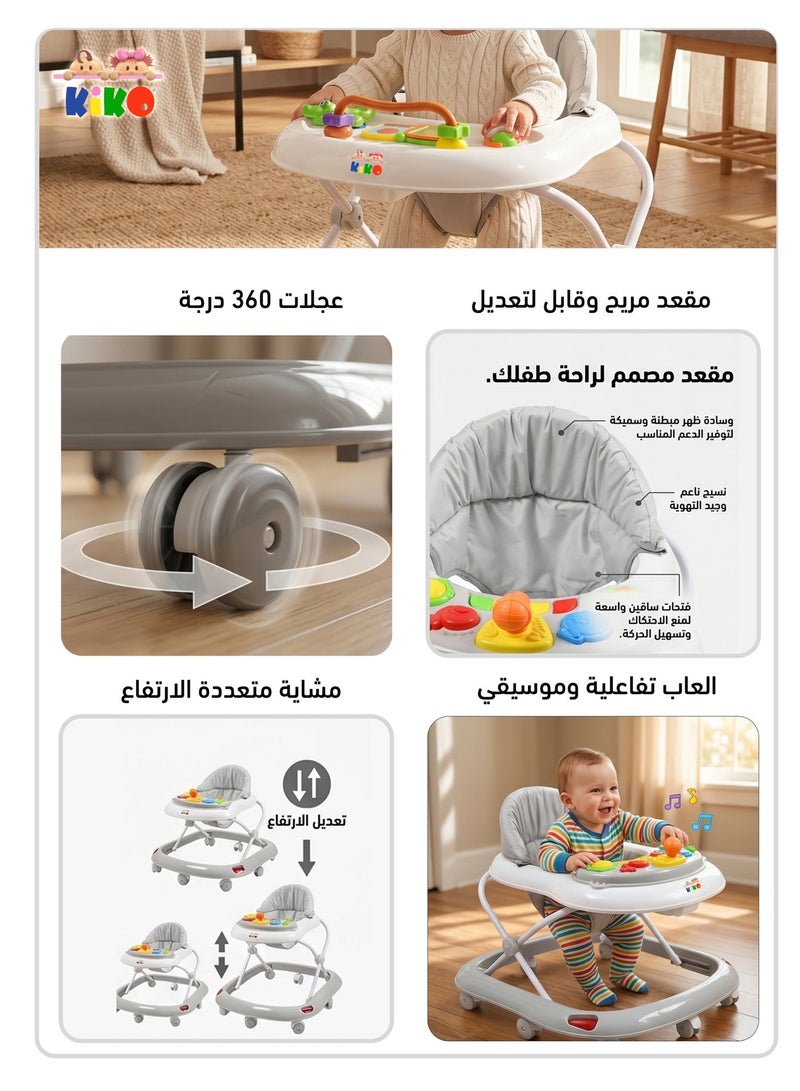 KIKO BABY WALKER WITH TOYS - Image 4