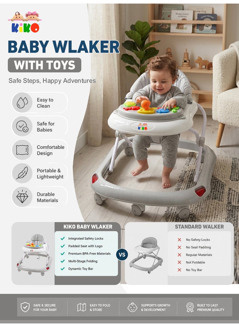 KIKO BABY WALKER WITH TOYS - Image 2