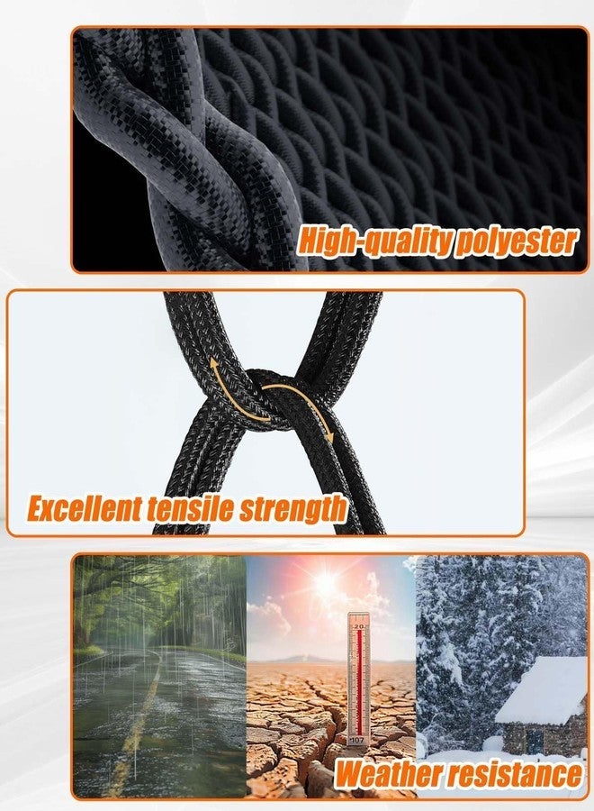 MQLPXI 6x6Ft Round Bale Hay Net, Knotless Slow Feeder Hay Net Fits Round Bales 4x4 5x5 6x6ft and Square Bales 3x3x8 4x4x8 5x5x8ft for Horses Cattle Sheep with 1.75in Holes - Image 5