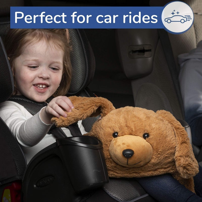 FRIENDLY CUDDLE Weighted Lap Pad for Kids 5 lbs. Sensory Weighted Stuffed Animals Lap Blanket for Kids Adults with Sensory Processing Disorder (Bella) - Image 3