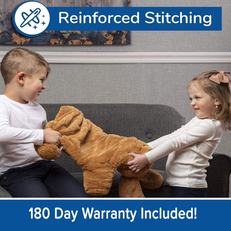 FRIENDLY CUDDLE Weighted Lap Pad for Kids 5 lbs. Sensory Weighted Stuffed Animals Lap Blanket for Kids Adults with Sensory Processing Disorder (Bella) - Image 4